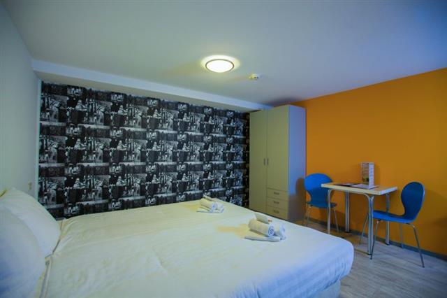 inrichting 2 persoons privé hostel kamer | King's Inn